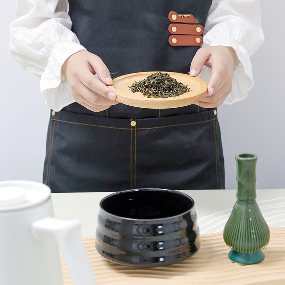 Traditional Matcha Whisk Reusable PP Resin Matcha Whisk Chasen Dishwasher Safe Matcha Stirrer Matcha Green Tea Powder Preparation Prepare Japanese Matcha Tea (Green)