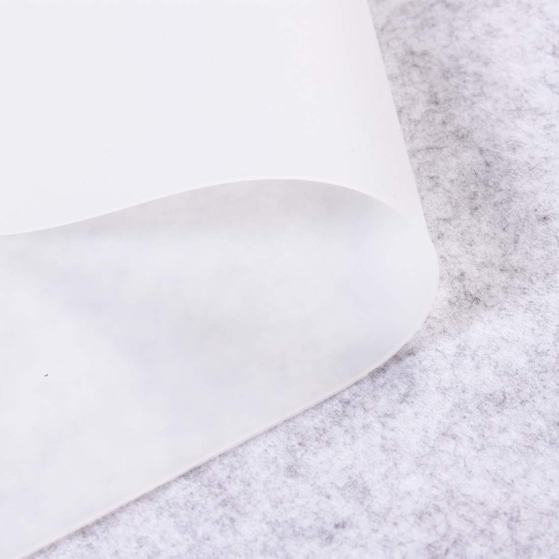 Extra Large Mulitpurpose Silicone Placemat,Countertop Protector, Kitchen Counter Mat, Table Mat, Heat Resistant, Washable, Non Slip ...… (Translucent-1PCS, 23.6X 15.8inch)