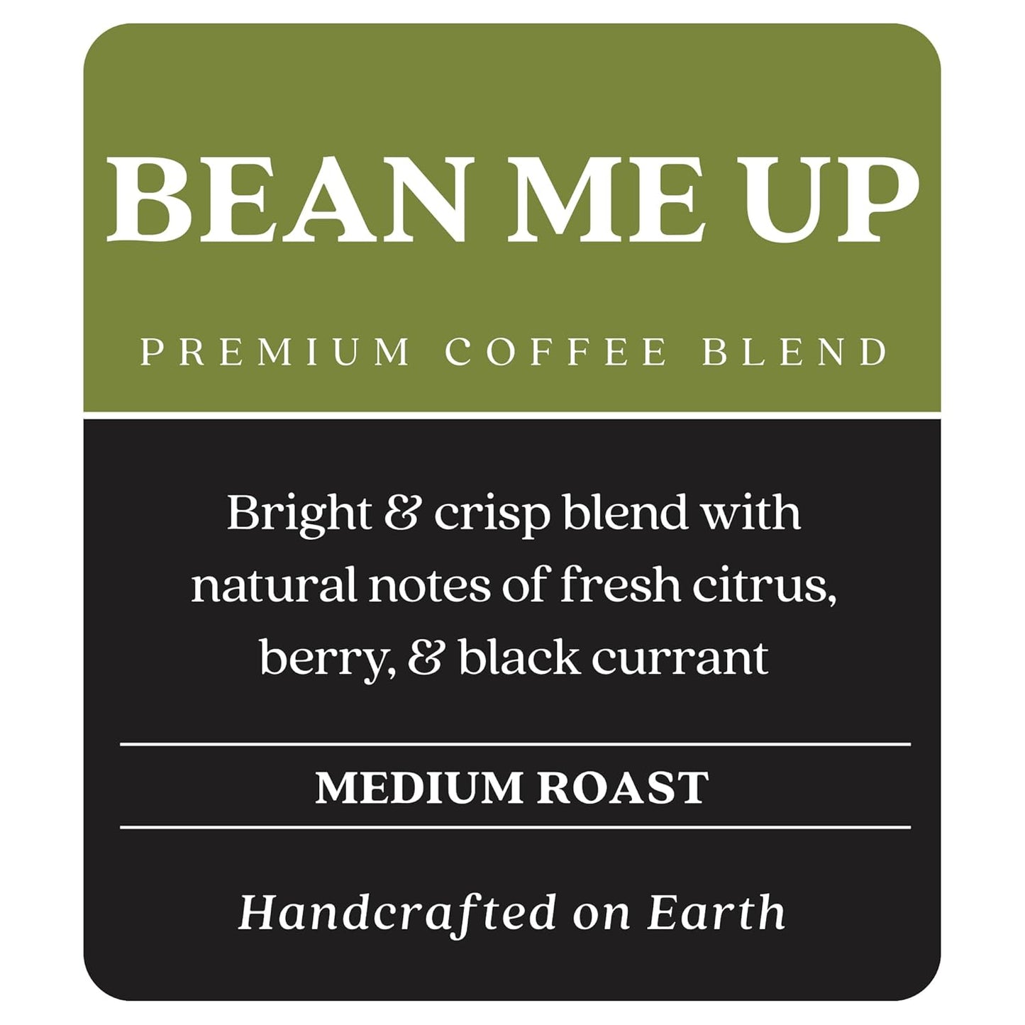 Copper Moon Single Serve Coffee Pods for Keurig K-Cup Brewers, Light Roast, Bean Me Up Blend, 72 Count