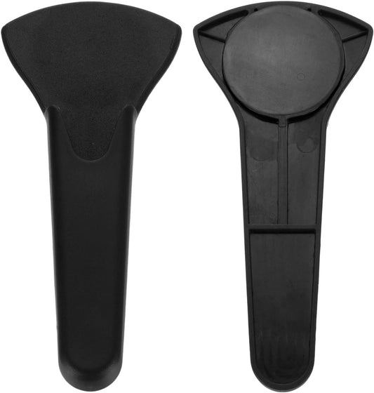 uxcell 2 Pcs Magnetic Scissor Holder, 7.48" x 3.46" Plastic Scissors Cover Durable Waterproof Protector Portable with Round Magnetic Absorber for Kitchen Shears, Black