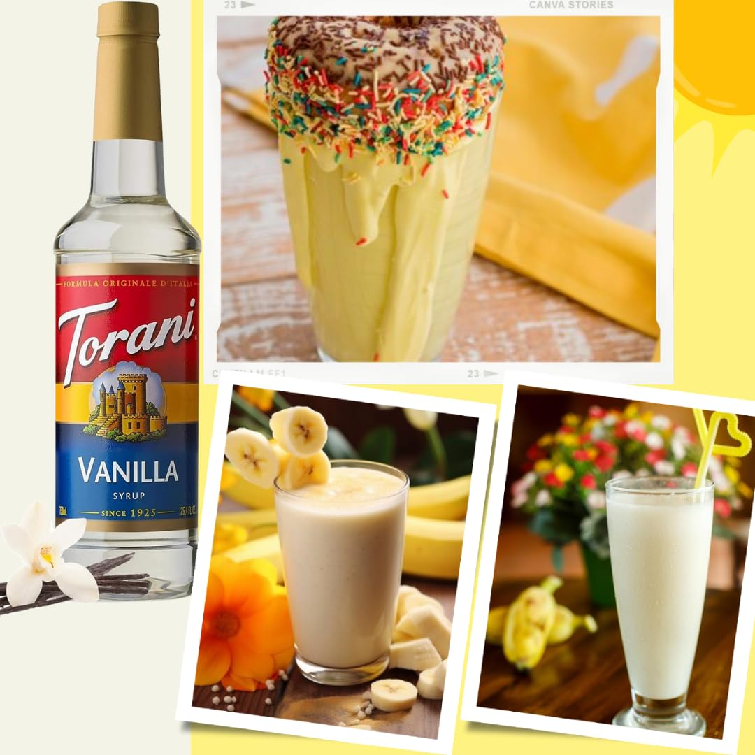 Summer Syrup Variety 3 Pack: Vanilla, Caramel & Hazelnut - Italian Soda Flavors with 3 Jimoco Pump Dispensers