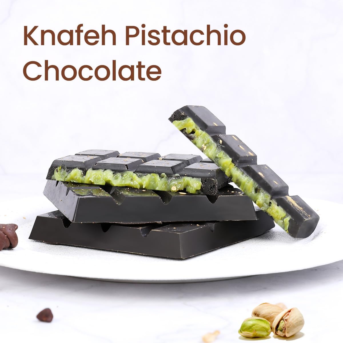 Deep Chocolate Bar Mold, Square Thick Silicone Chocolate Bar Mold for Stuffed Chocolate Bar, Wax Melt, Candy Bar Mold 3 Pack