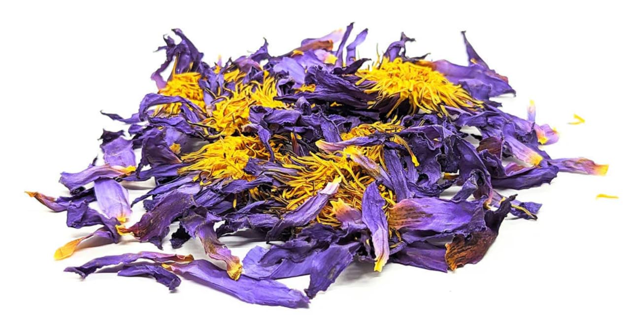 Premium Whole Dried Flower Tea - Natural Loose Leaf Tea Non GMO Caffeine Free Sleepytime Herbal Tea – Excellent Source of Antioxidants (100 grams)