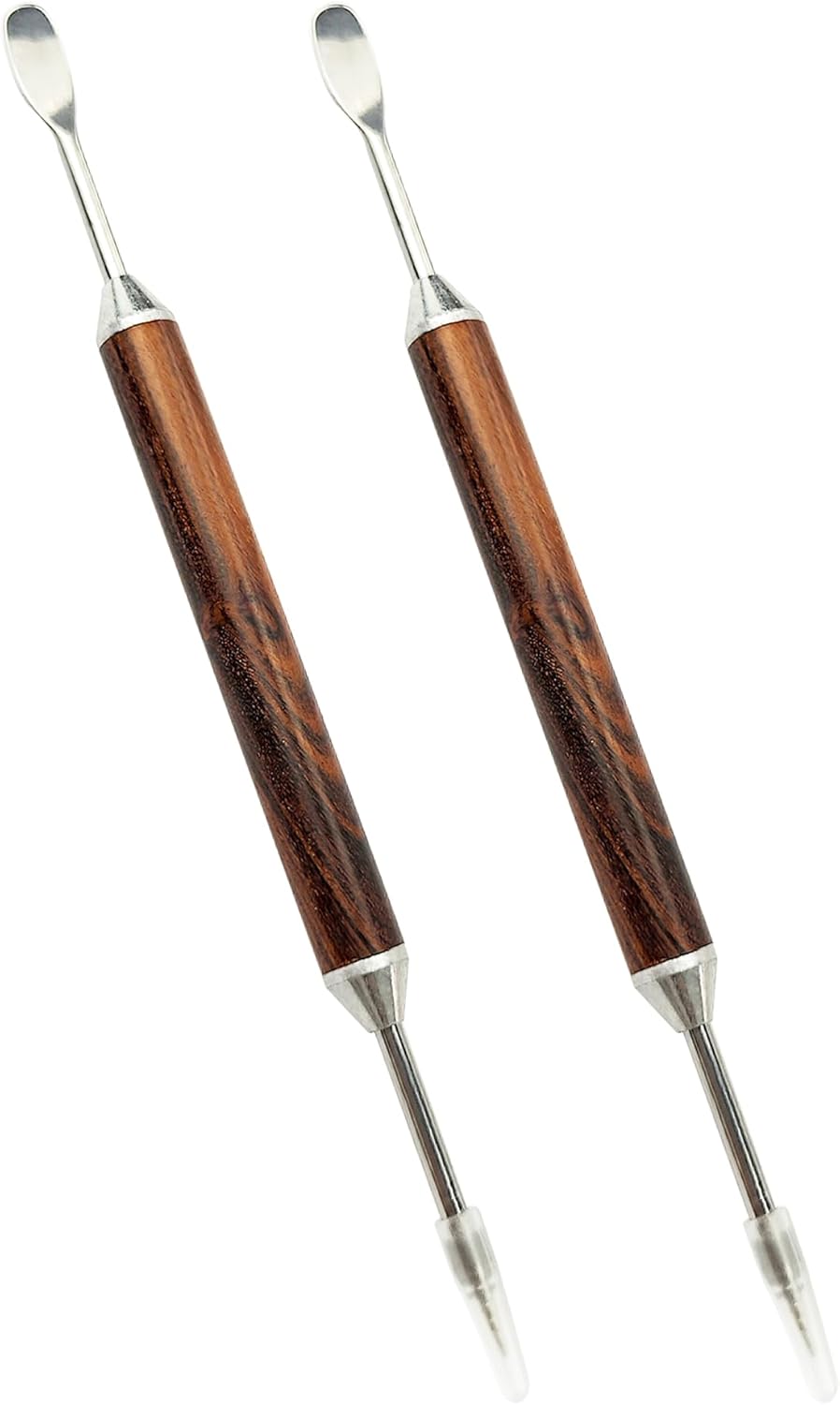2 PCS Latte Art Pen Cinnamon Pen for Coffee,Barista Espresso Coffee Latte Art Tools Accessories for Coffee Bar Barista Make Creative Coffee Designs Decors,Stainless Steel Wood,LXLVOUEG