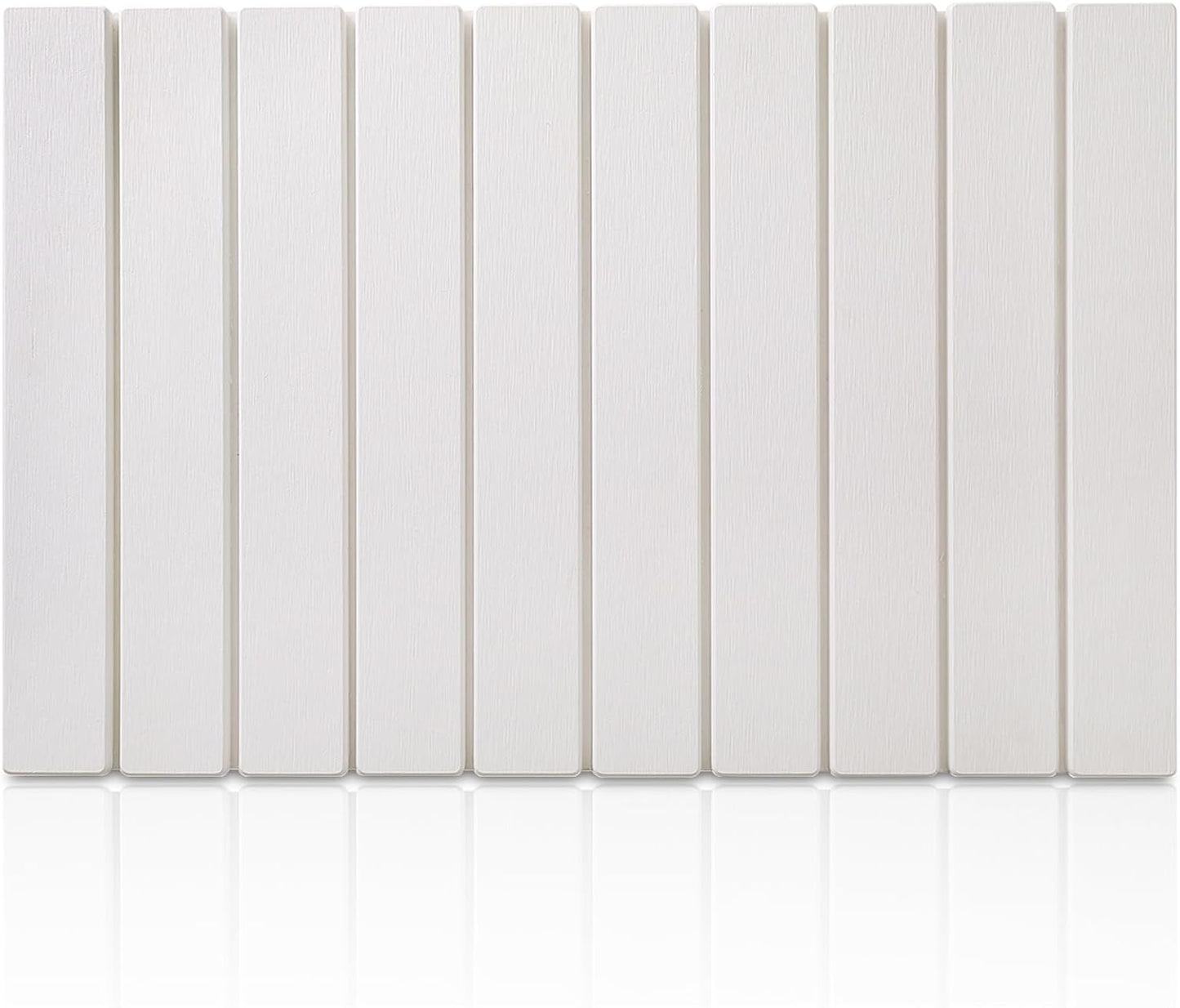 Stone Drying Mat for Kitchen Counter, Roll-Up Stone Dish Drying Mat, Large Fast Drying Kitchen Mat, Diatomaceous Earth Dish Mat Drying Kitchen Mat (White)