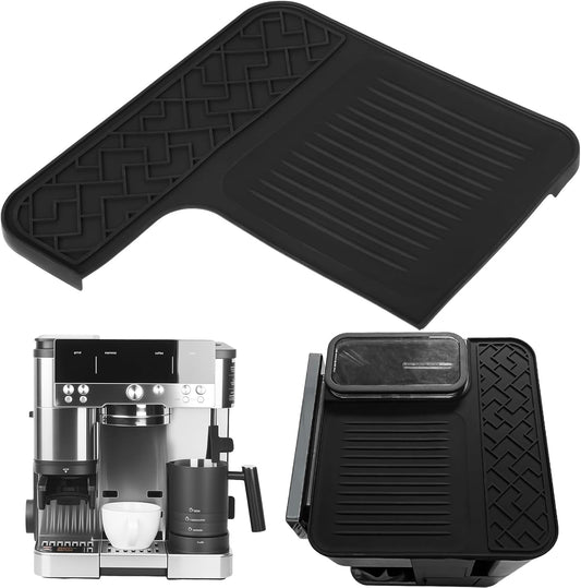 Top Mat for ES601 & ES701 Ninja Luxe Espresso Coffee Machine – Food-Grade Silicone Cover, Anti-Slip, Waterproof & Heat-Resistant Protector, Barista Accessories for Ninja Luxe Cafe