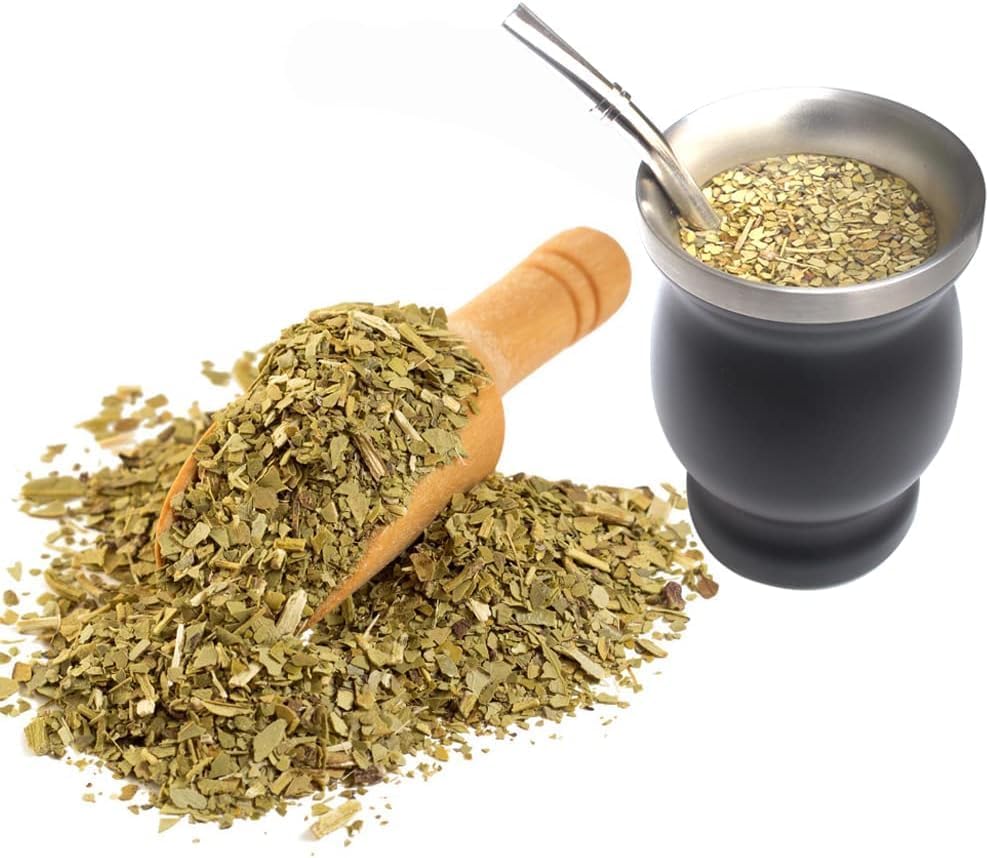 Beruth 8oz Yerba Mate Cup Set, Double Wall 304 Stainless Steel Mate Gourd, Heat Insulated Mug & Anti-Scalding Design, Includes 2 Bombillas & Cleaning Brush （Black）