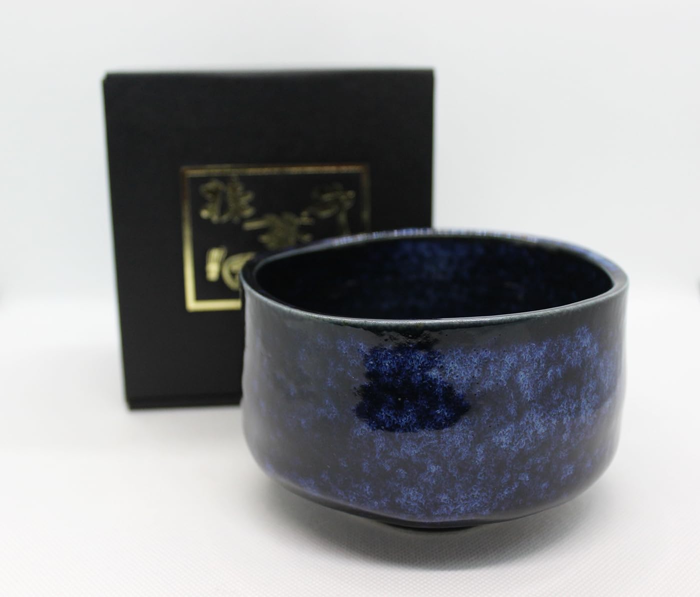 Japanese Traditional Handcrafted Mino Matcha Chawan Tea Bowl Cup Ceremony Tableware Pottery (Seikingama)