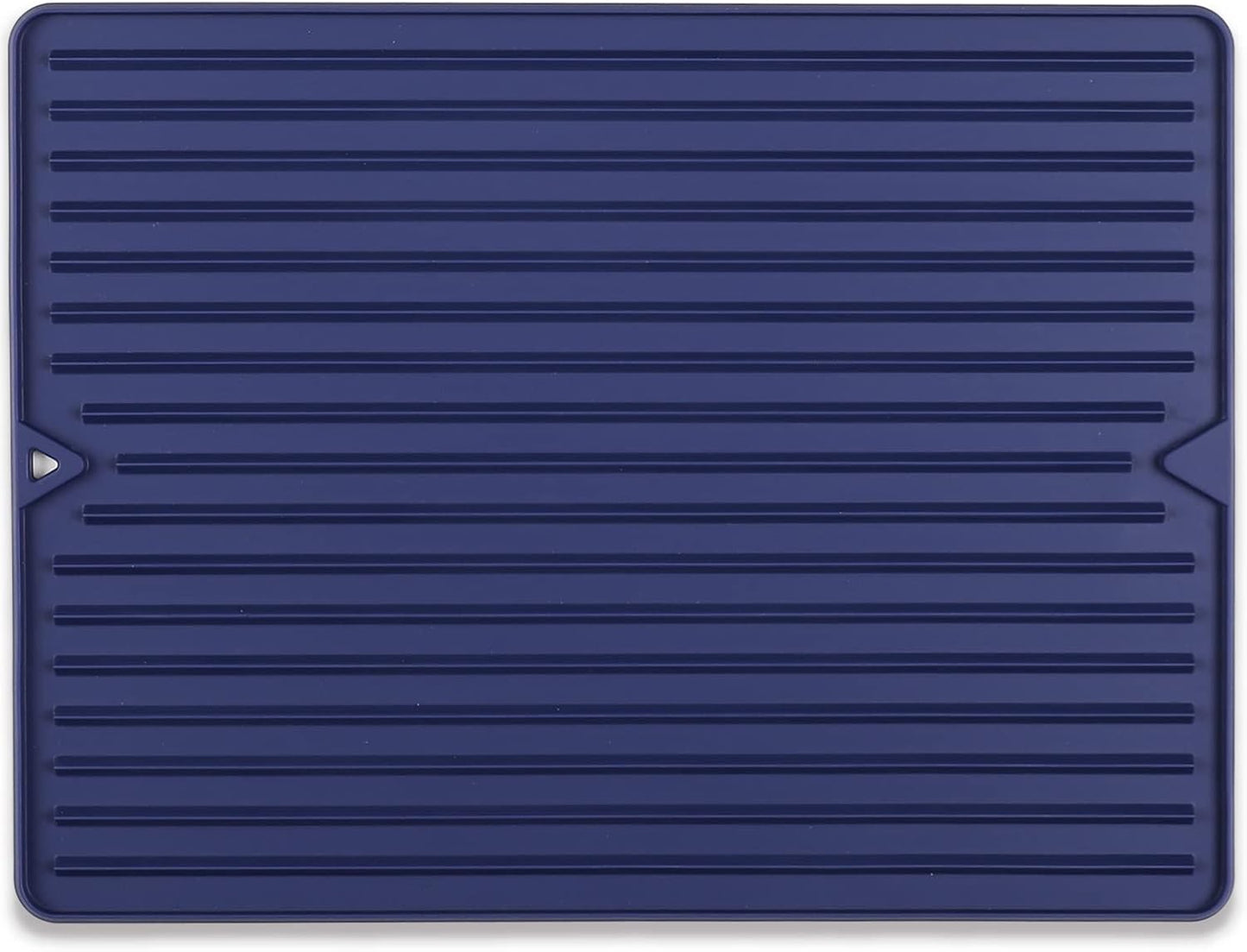 Dish Drying Mat, Flexible Silicone Drying Mat for Kitchen Counter, Heat Resistant Silicone Trivet for Countertop Protector, Super Thick Non-Slip Dish Drying Pad for Under Rack, 12” x 16”