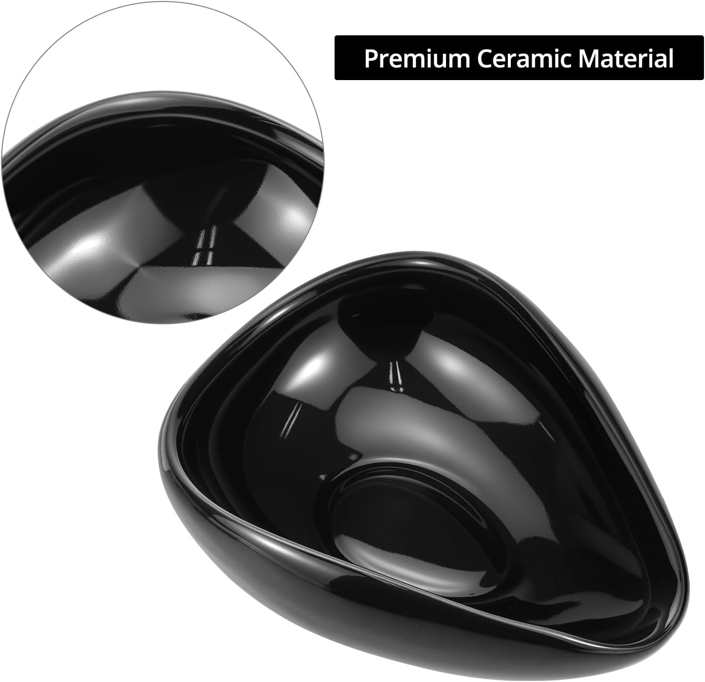 QWORK Coffee Bean Dosing Cup and Spray Bottle Kit - Ceramic Tray with Aluminum Glass Sprayer and Spoon for Baristas and Espresso Enthusiasts