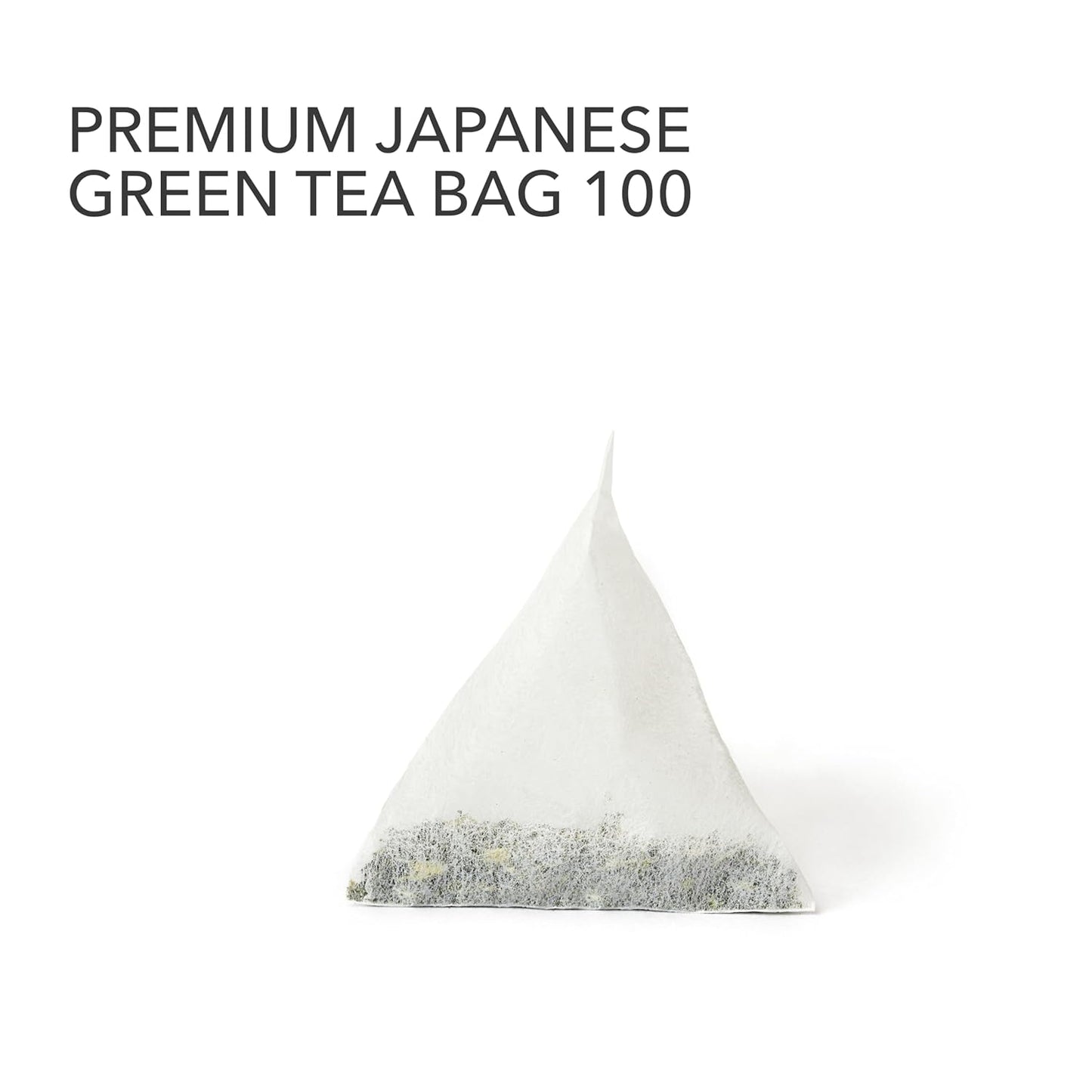 Japanese Green Tea Co. Aracha Loose Leaf Japanese Green Tea (100 Pack) – Authentic All-Natural Vegan Highest Grade Green Tea Bags – Mild Taste