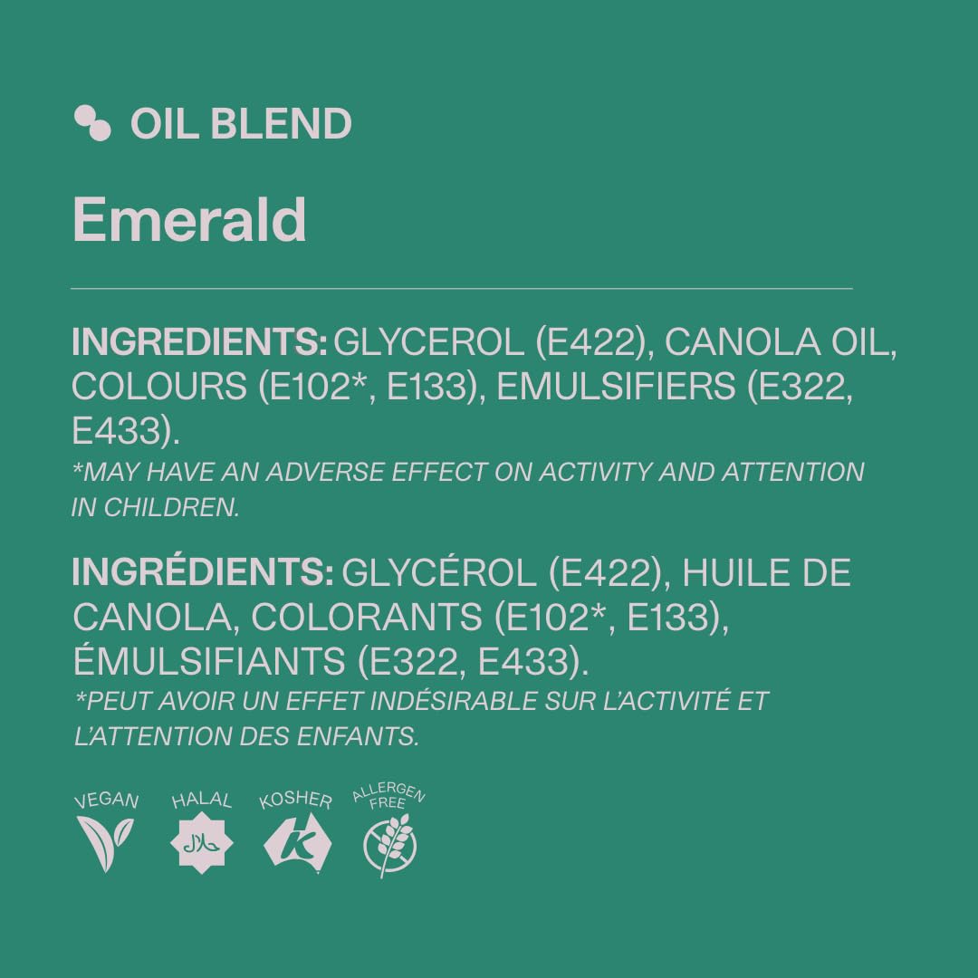Colour Mill Oil-Based Food Coloring, 20 Milliliters Emerald
