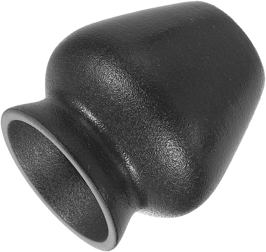 HARFINGTON Ceramic Chasen Stand 67mm Matcha Whisk Holder Teas Set Whisks Stand Traditional Matcha Tea Chasen Holder Tea Set Accessories for Tea Tasting, Black