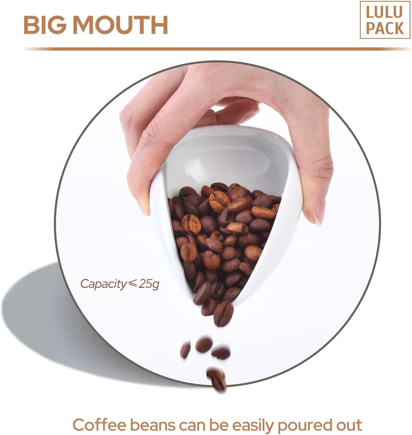 Coffee Bean Dosing Cup with 20ML Spray Bottle, Coffee Measuring Cups & Espresso Bean Spritzer Kit