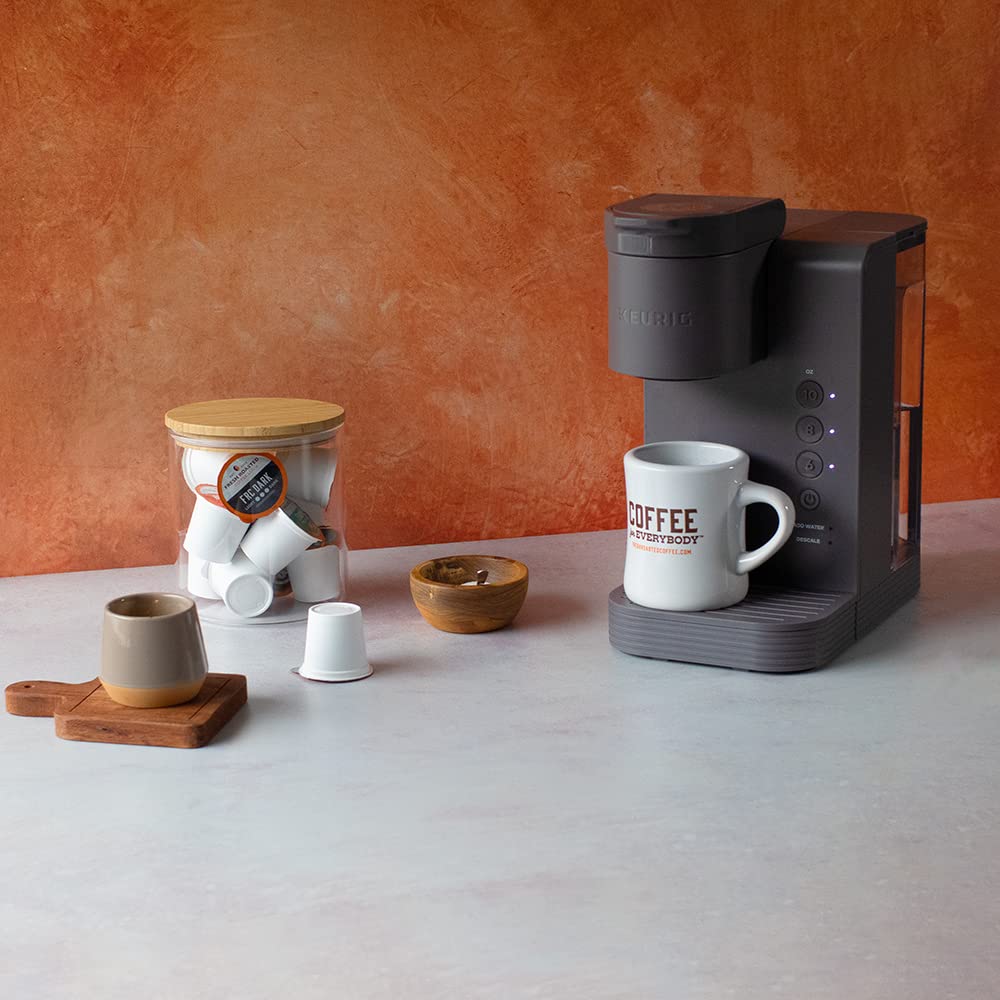 Fresh Roasted Coffee, Ethiopian Yirgacheffe Kochere, Medium Roast, 24 Pods for K Cup Brewers