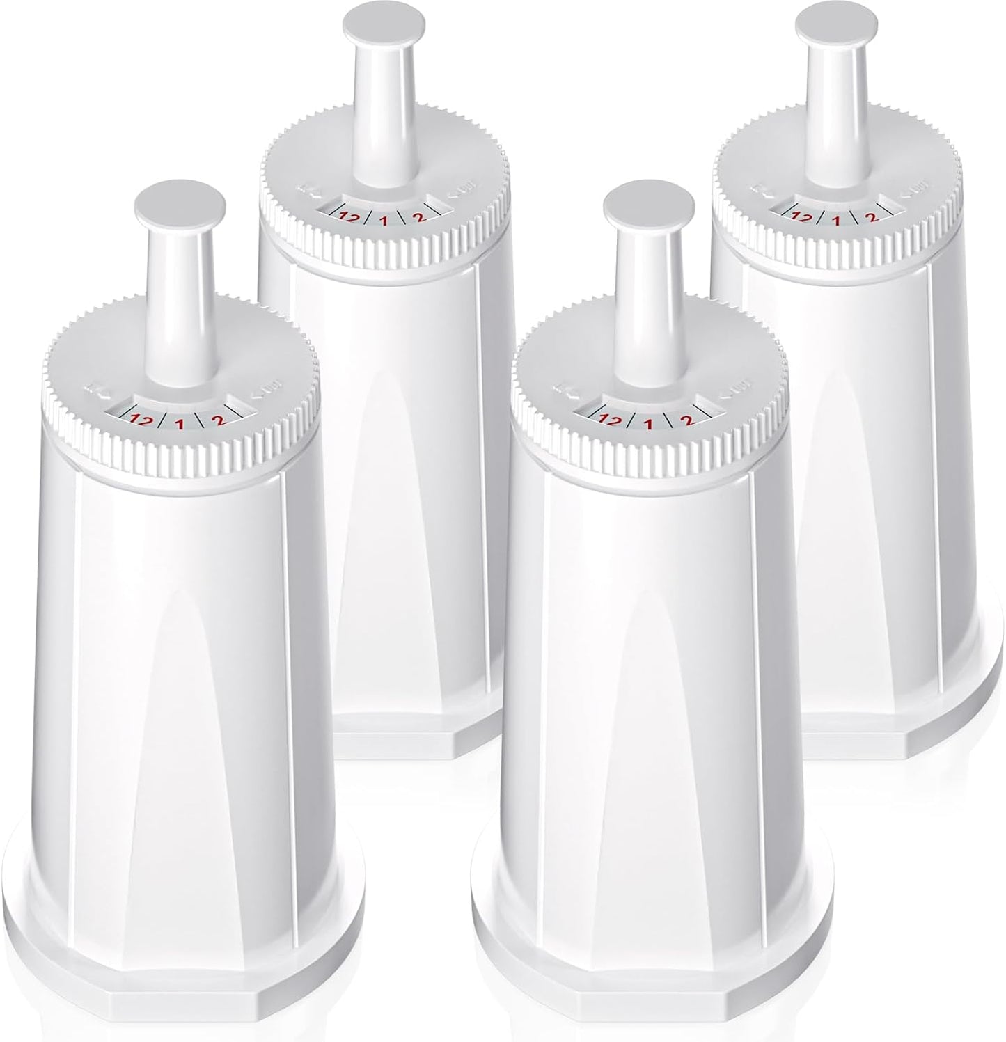 Replacement Water Filter for Breville Espresso Machine Barista Touch Bes880, Barista Pro BES878, Oracle Touch BES990, Oracle BES980, Dual Boiler BES920 Bambino ClaroSwiss Sage, Pack of 4