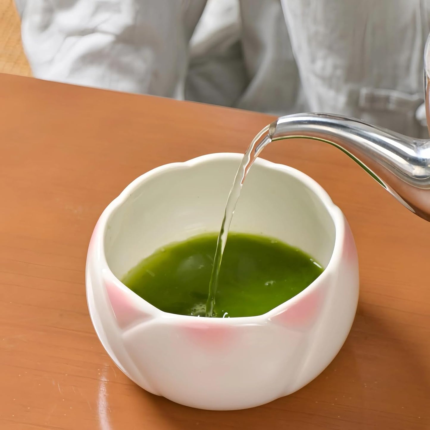 8 pieces Handmade Gift box set of ceramic matcha bowl, Japanese retro high appearance level tulip matcha bowl