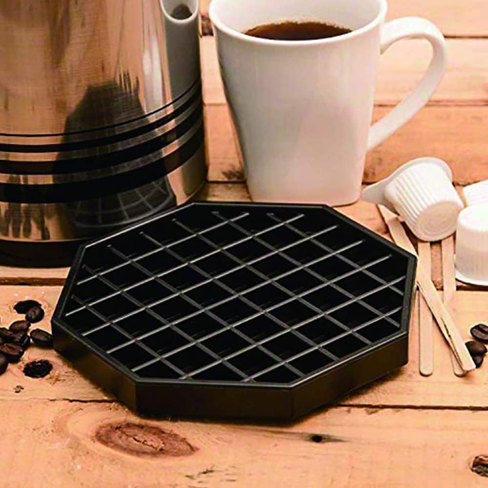 Coffee Countertop Octagon Drip Tray (4" - 3 pcs)