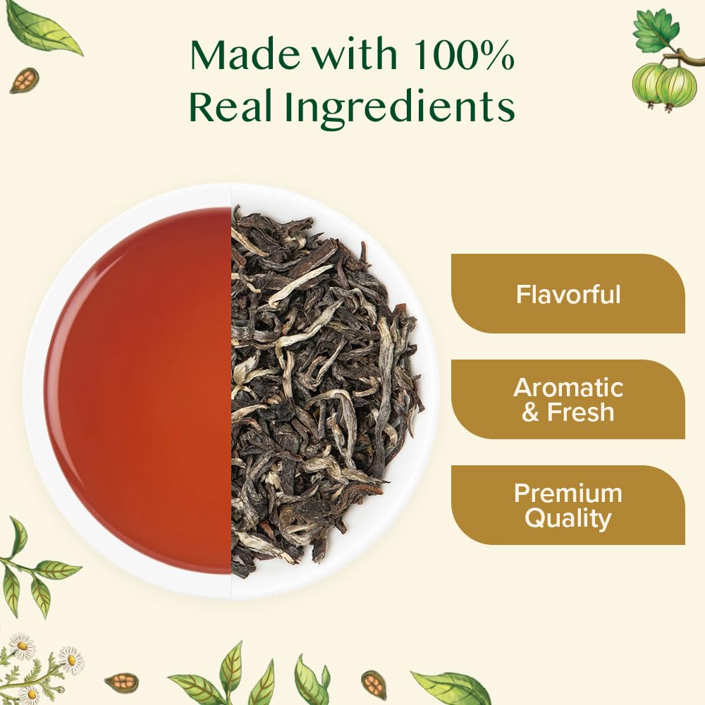 VAHDAM Assorted Oolong Tea Sampler Gift Set (5 Flavors) – Gluten-Free, Non-GMO | 5 Unblended Loose Leaf Teas | Tea Variety Pack | Gift for Women & Men