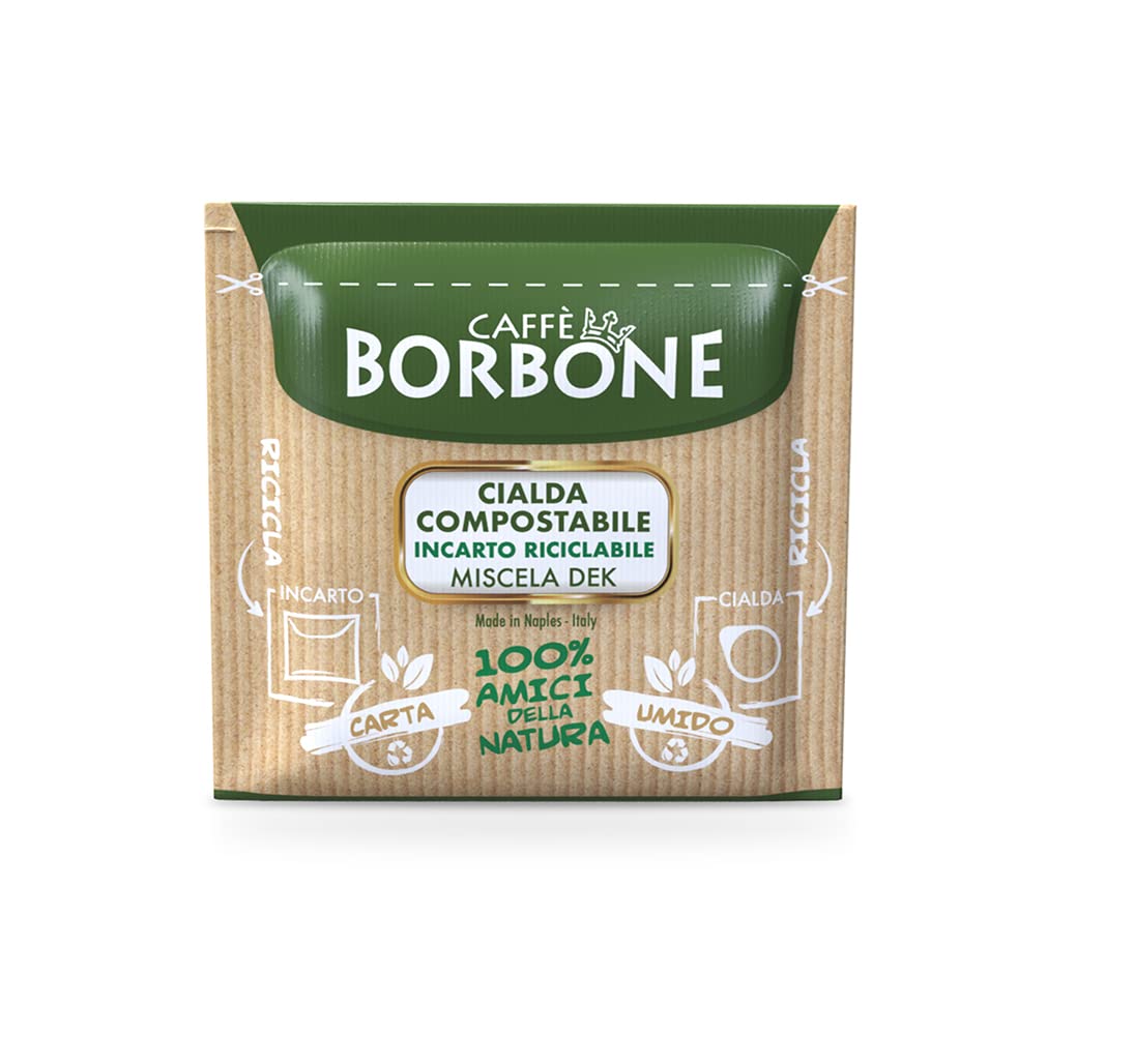 Caffe Borbone ESE Coffee Pods - Miscela Verde/Dek (Decaf) - 150 Count