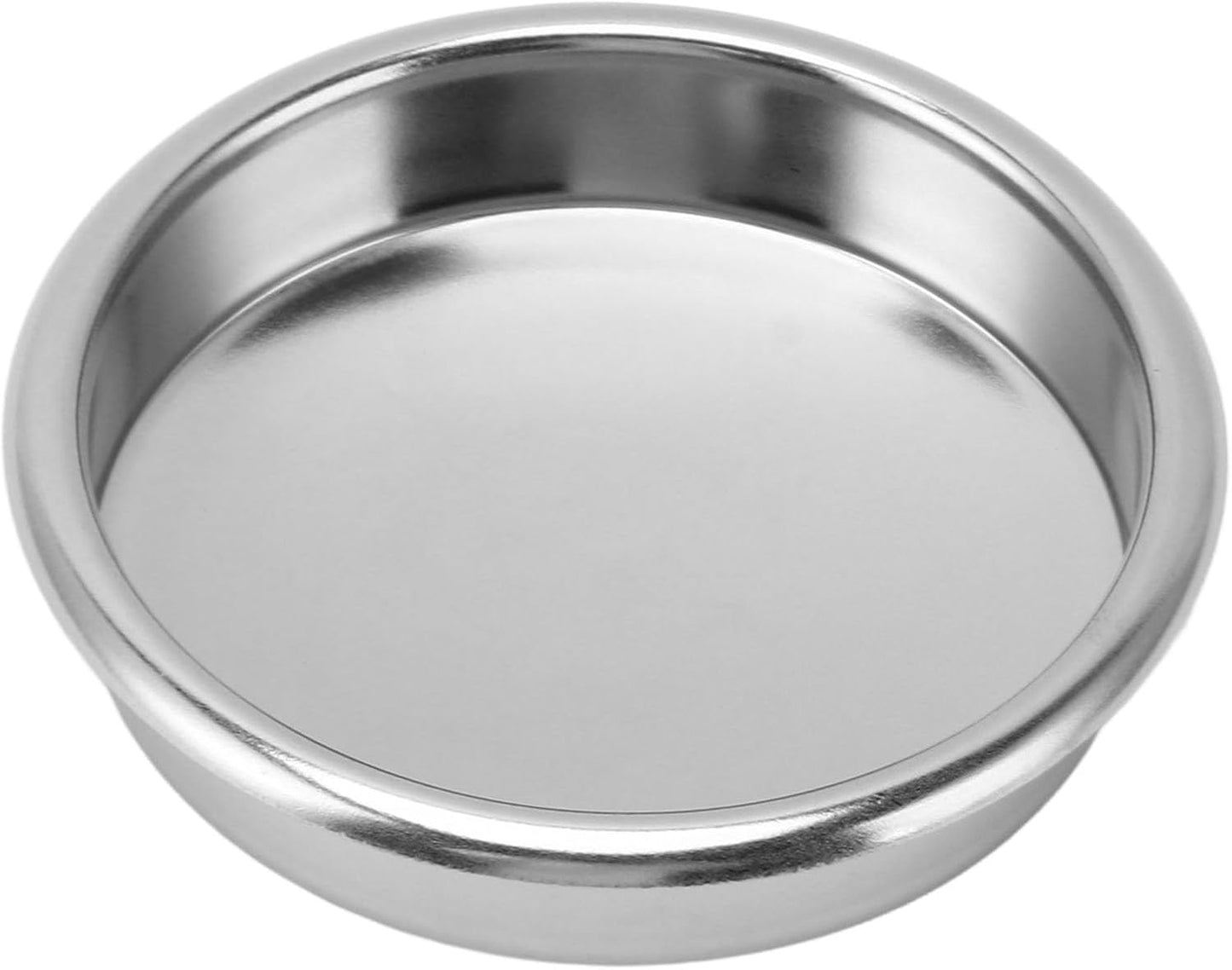 58 mm Blind Filter, Stainless Steel Backflush Inser, Back Flush Blind Filter Basket for Gaggia Classic and Espresso Machines Espresso Cleaning Disc