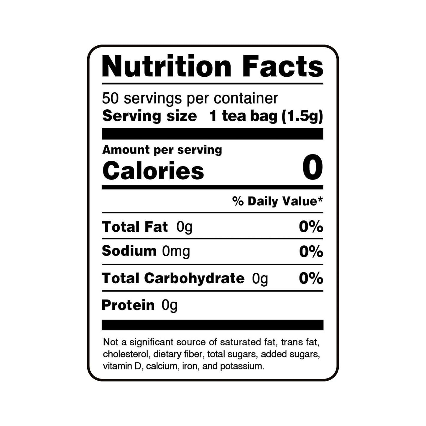 FullChea - Chamomile Tea bags, 50 Teabags - Pure & Natural Chamomile Flower Herbal Tea for Relaxation - Non-GMO - Caffeine-free - Support Digestion & Boost Immune System