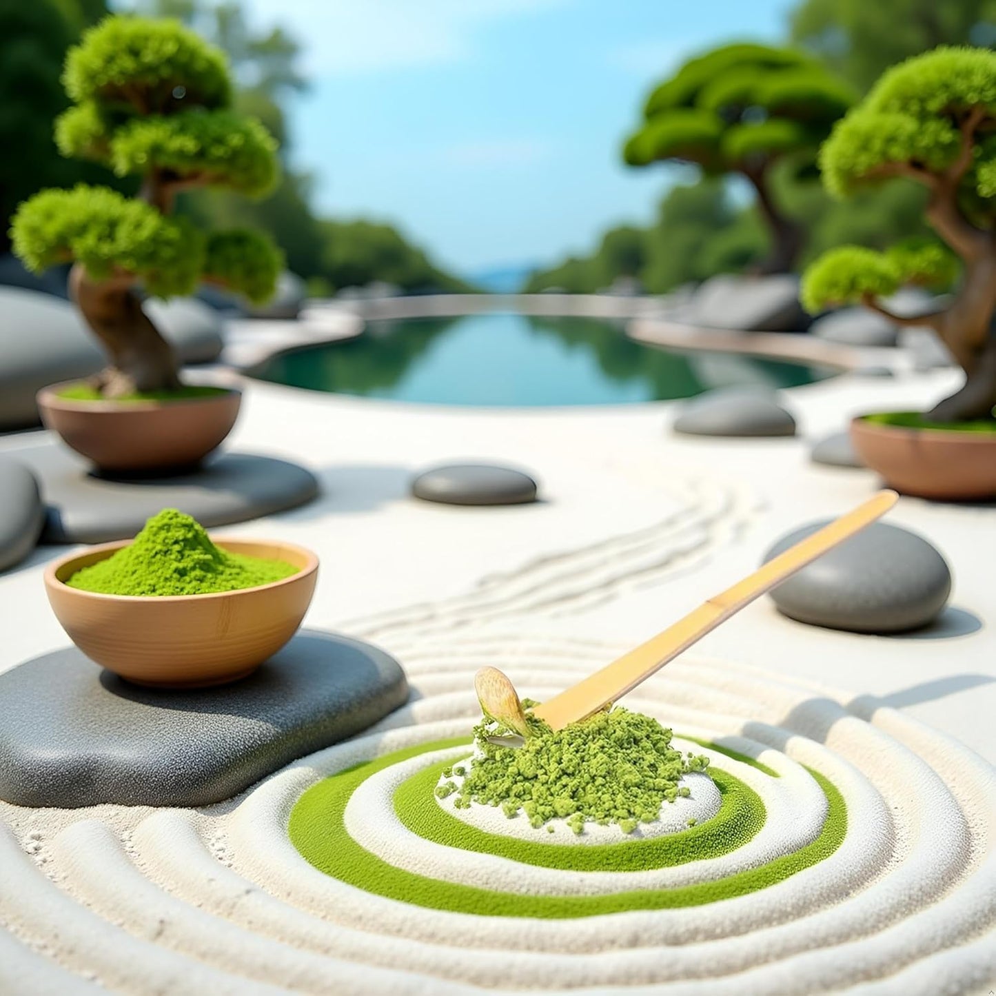 Matcha Scoop Bamboo, Bamboo Matcha Scoop Japanese Chashaku Hooked Green Tea Spoon 18cm Tea Ceremony Utensils for Tea Lover, Tea Scoops, Coffee, Tea and Espresso