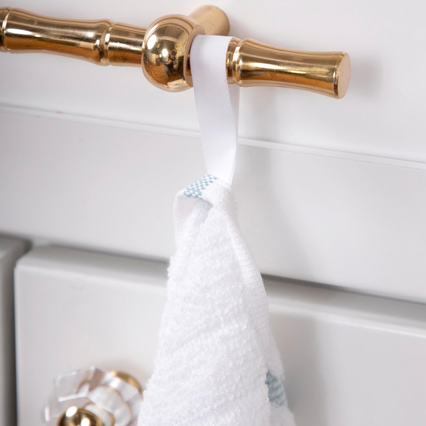 All-Clad Checked Kitchen Towel: Highly Absorbent, Super Soft Long Lasting - 100% Cotton, 17"x30" Tea Towel for Cleaning & Drying Dishes, Pans, Glassware, or Countertops, (1-Pack), Rainfall