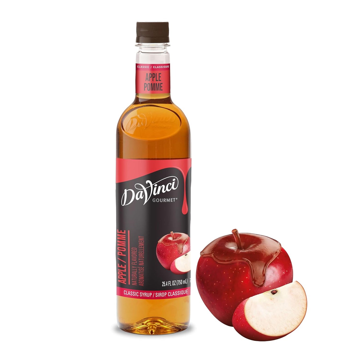 DaVinci Gourmet Classic Apple Syrup, 25.4 Fluid Ounces (Pack of 1)