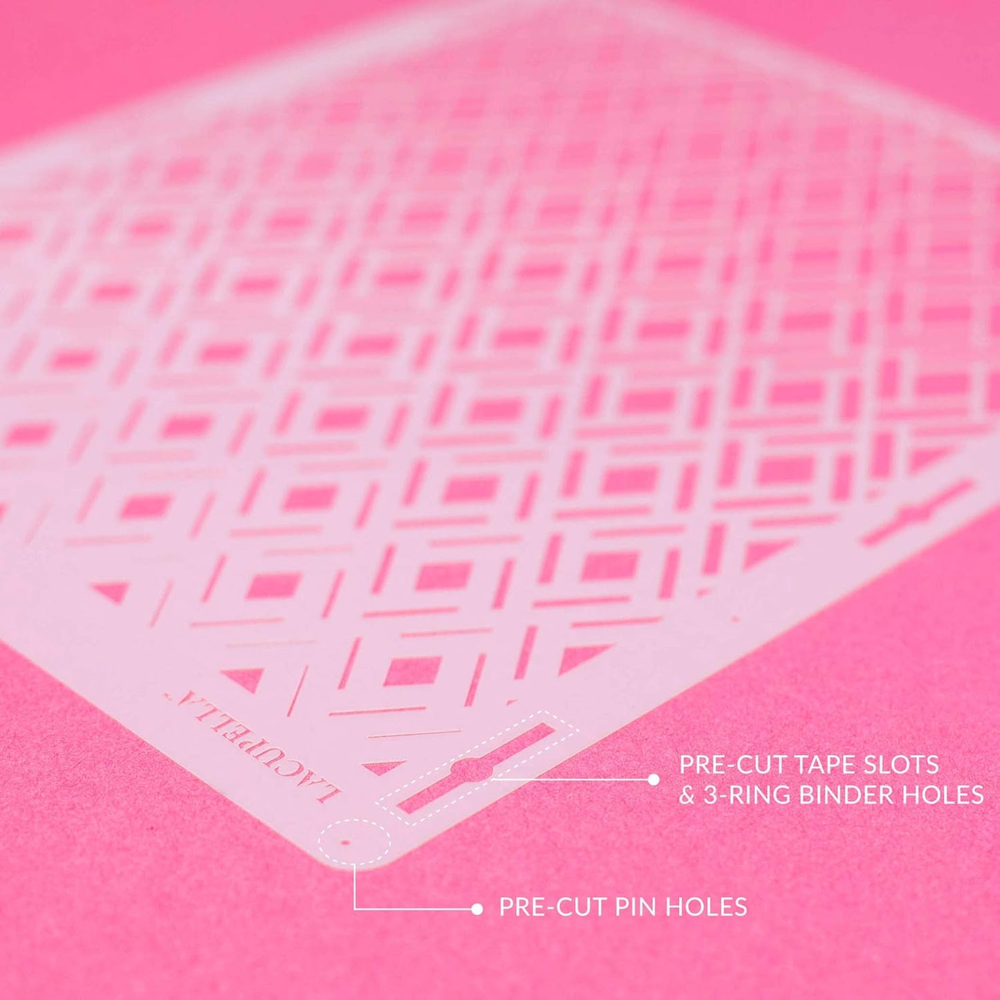 Large and Tall Cake Decorating Stencil (QATU)