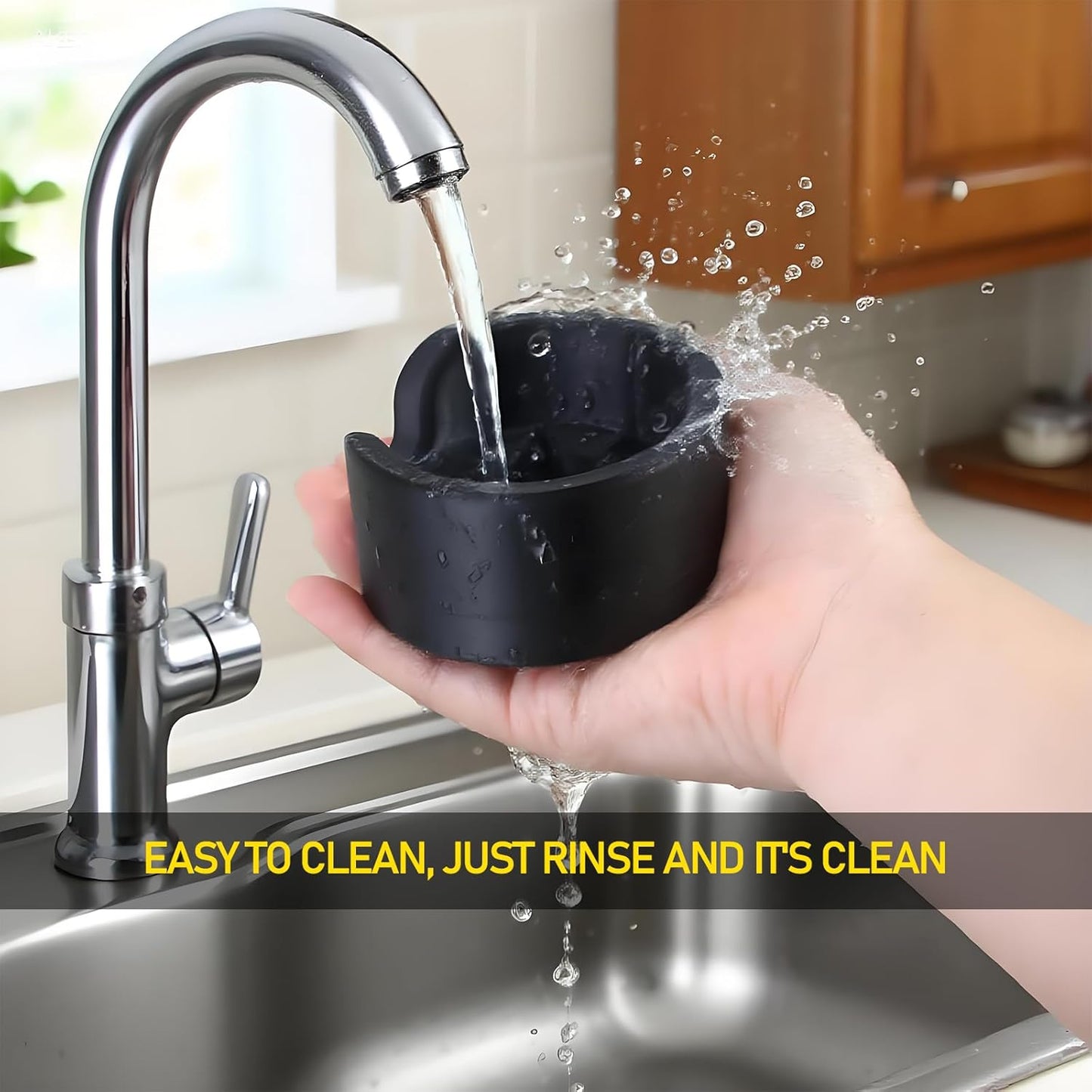 Coffee Tamper Base for Ninja Espresso ES601 | Portafilter Stabilizer Stand | Improves Espresso Tamping Stability & Extraction | Anti-Slip PETG Base | Compatible with Ninja Luxe Cafe Machine