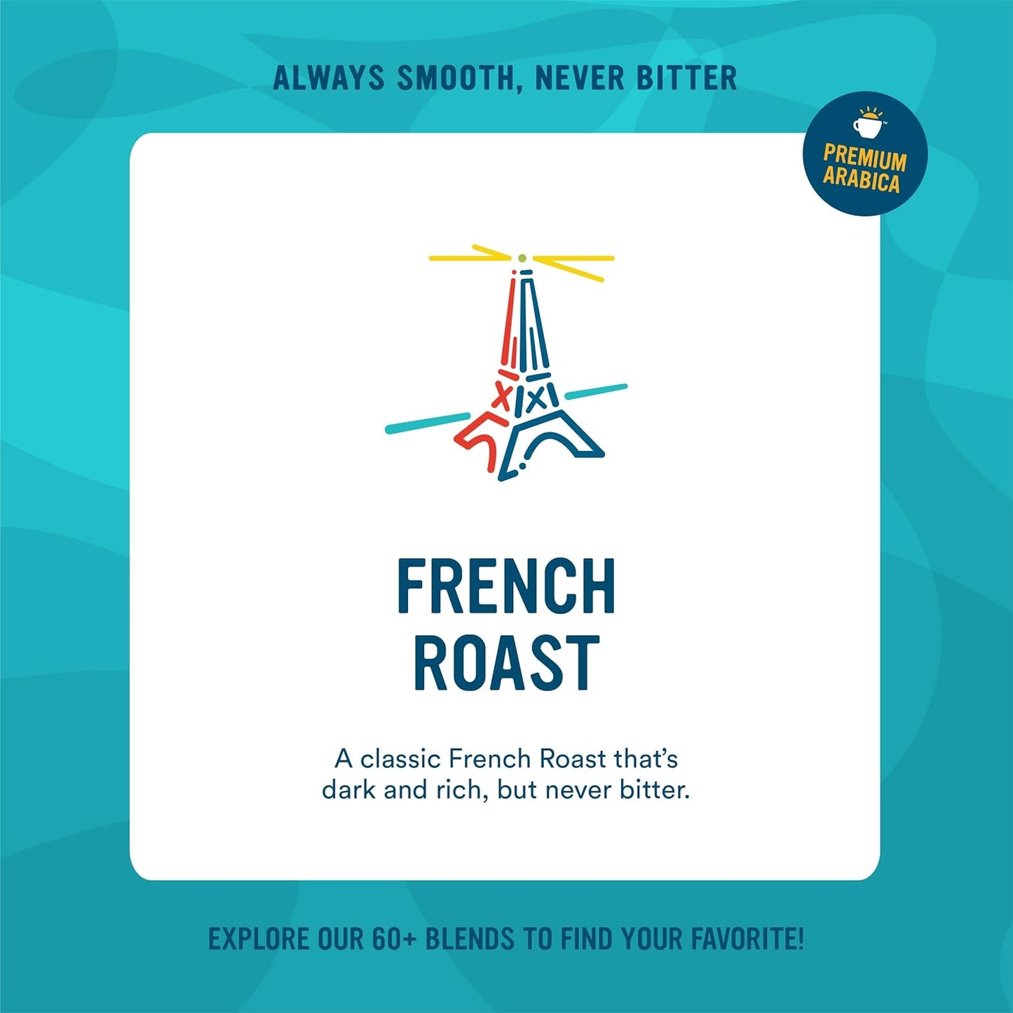 Cameron's Coffee Roasted Ground Coffee Bag, French Roast, 28 Ounce