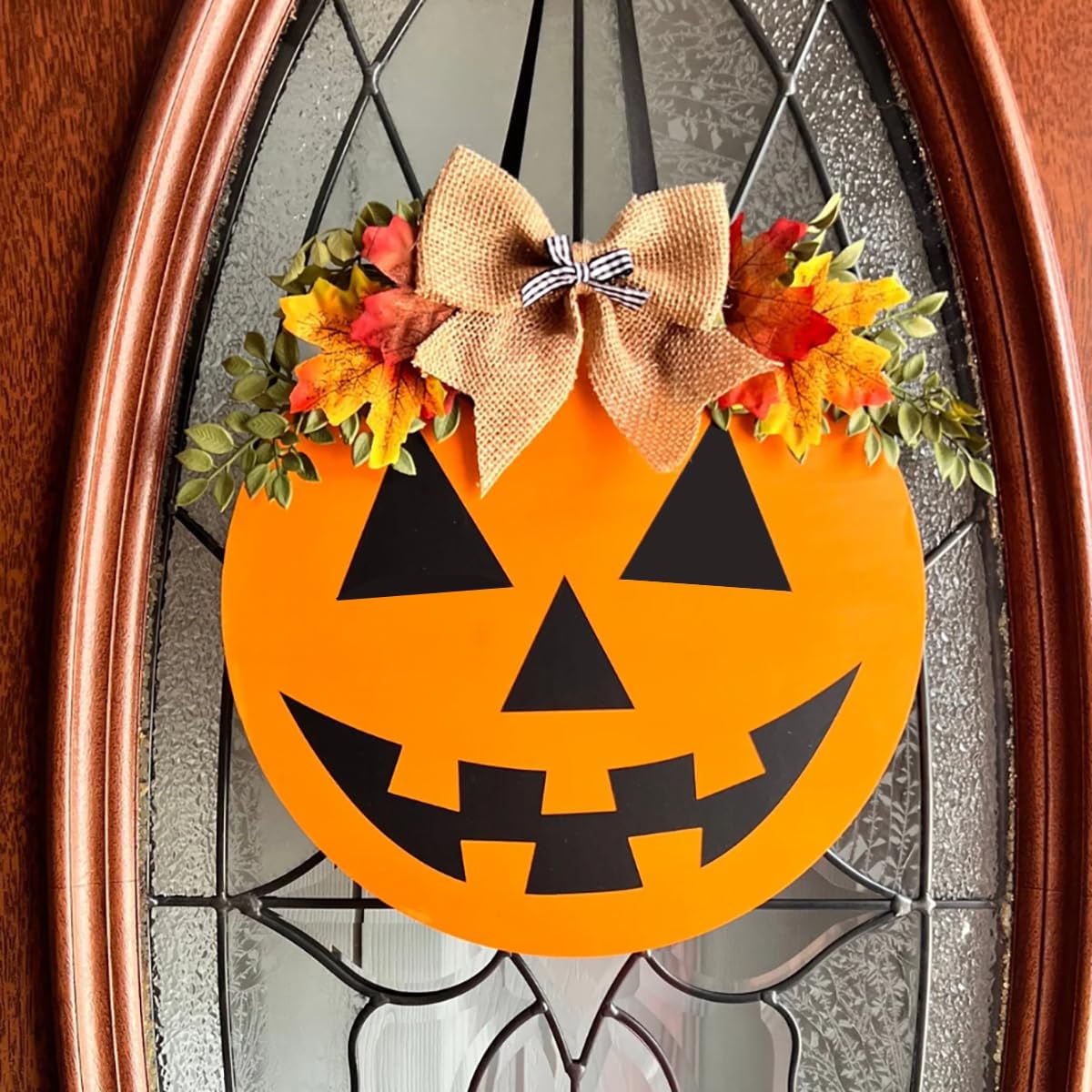 Halloween Stencils Pumpkin Face Stencils Reusable Ghost Face Stencil for Painting on Wood Fabrics DIY Crafts Decor