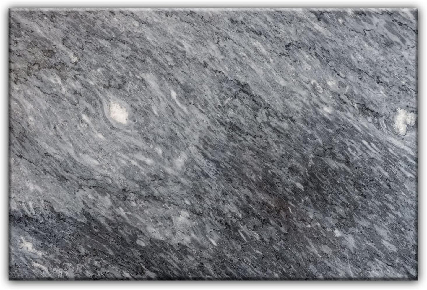 JEmarble Pastry Board 16x24 inch(Gray) with Non-Slip Rubber Feets for Stability Perfect for Keep the Dough Cool and Chocolate Tempering(Premium Quality)