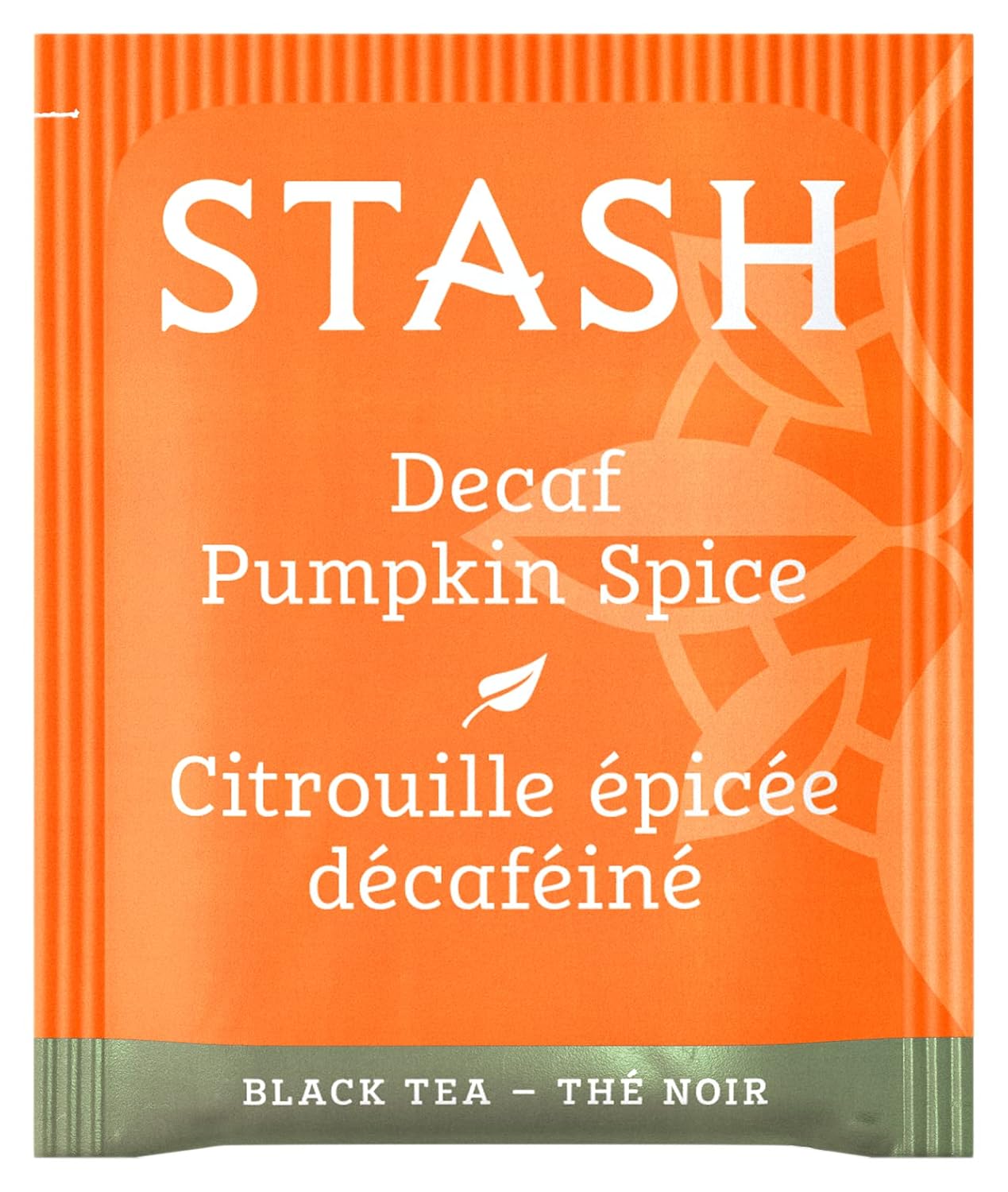 Stash Tea Decaf Pumpkin Spice Black Tea - Decaf, Non-GMO Project Verified Premium Tea with No Artificial Ingredients, 18 Count (Pack of 6) - 108 Bags Total