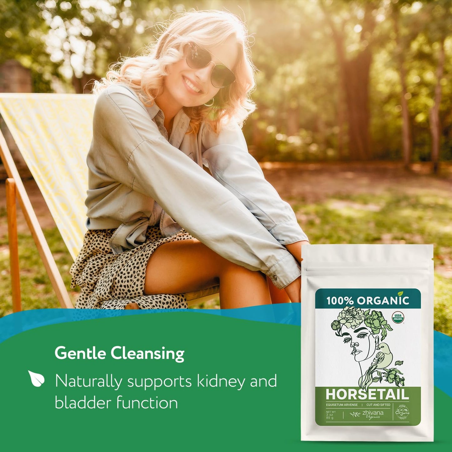 Super Value Pack 5 LB - Organic Horsetail (Equisetum arvense) – Loose Dried Herb – Edible Grade for Tea, Infusions & Herbal Blends