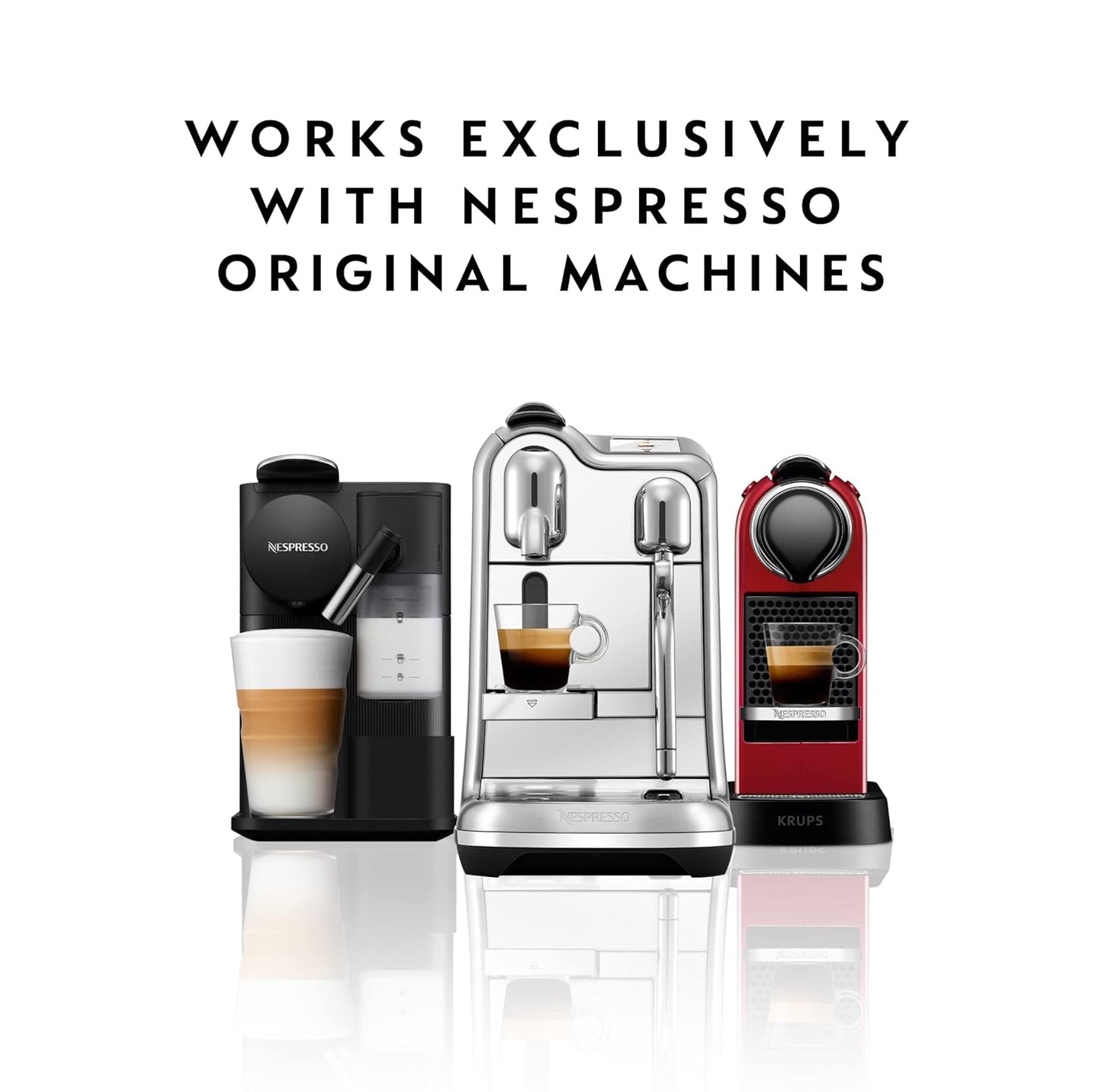 Nespresso Capsules Original Line, Iced Coffee Variety Pack, 40-Count Espresso Coffee Pods