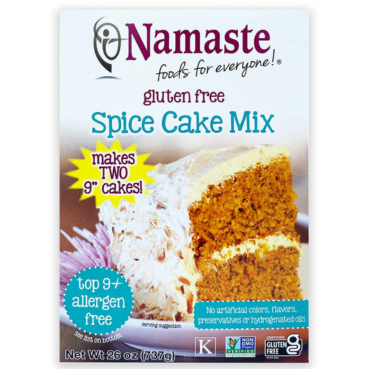 NAMASTE FOODS MIX CAKE SPICE WFGFDF 26OZ