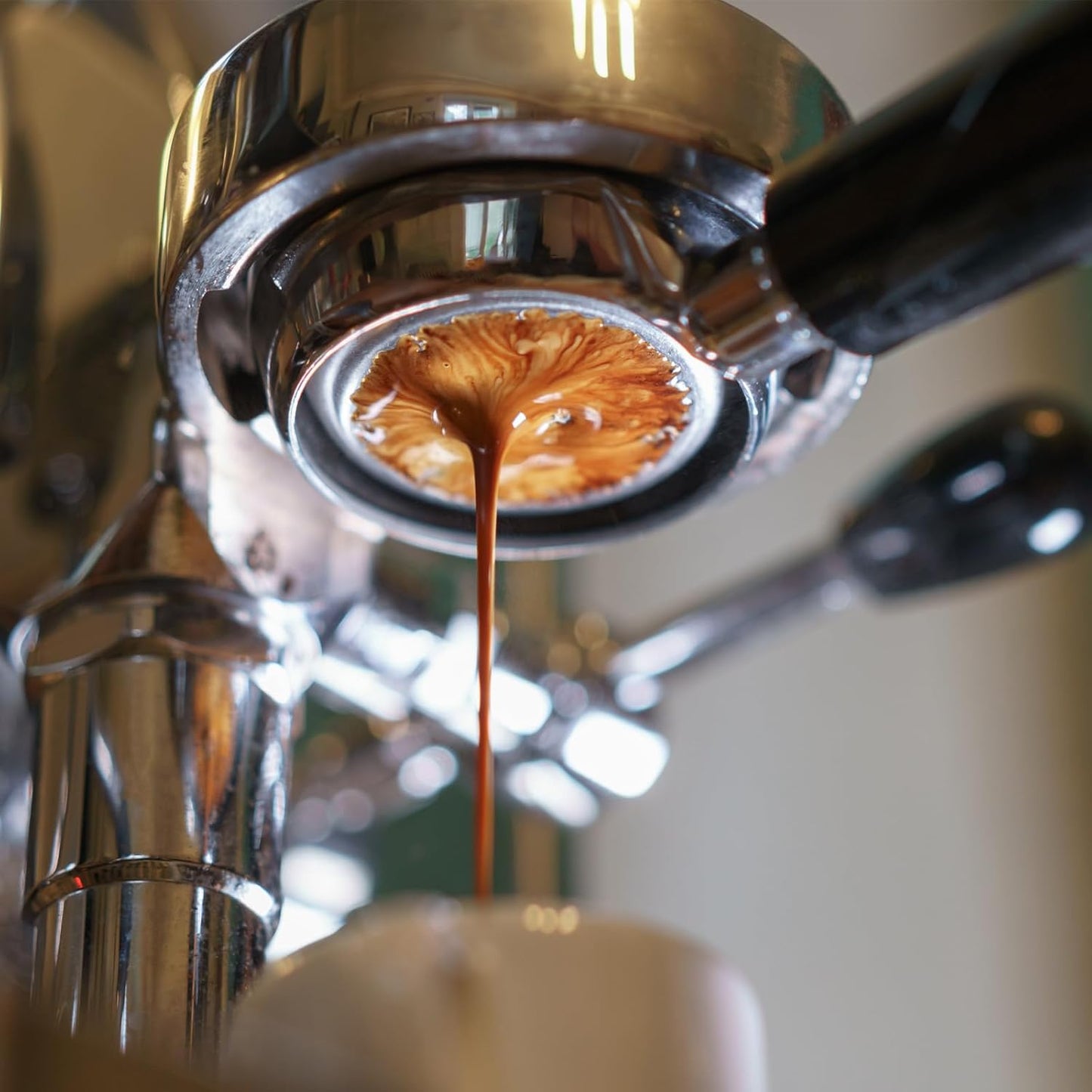 Espresso Puck Screen - Lower Shower Screen Compatible With Espresso Portafilter Filter Basket, Reusable1.7mm Thickness,150μm, 316 Stainless Steel (1, 53.3MM)