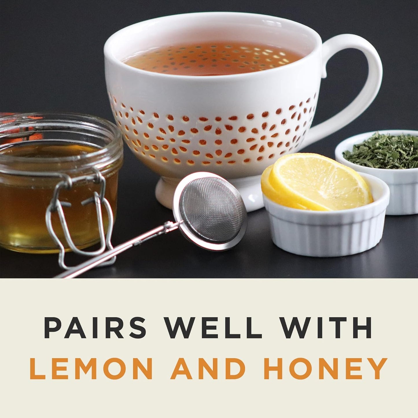 Organic Wild Stinging Nettle Leaf Tea - Caffeine Free Loose Leaf Herbal Tea - 5.3 Oz - 75 Servings