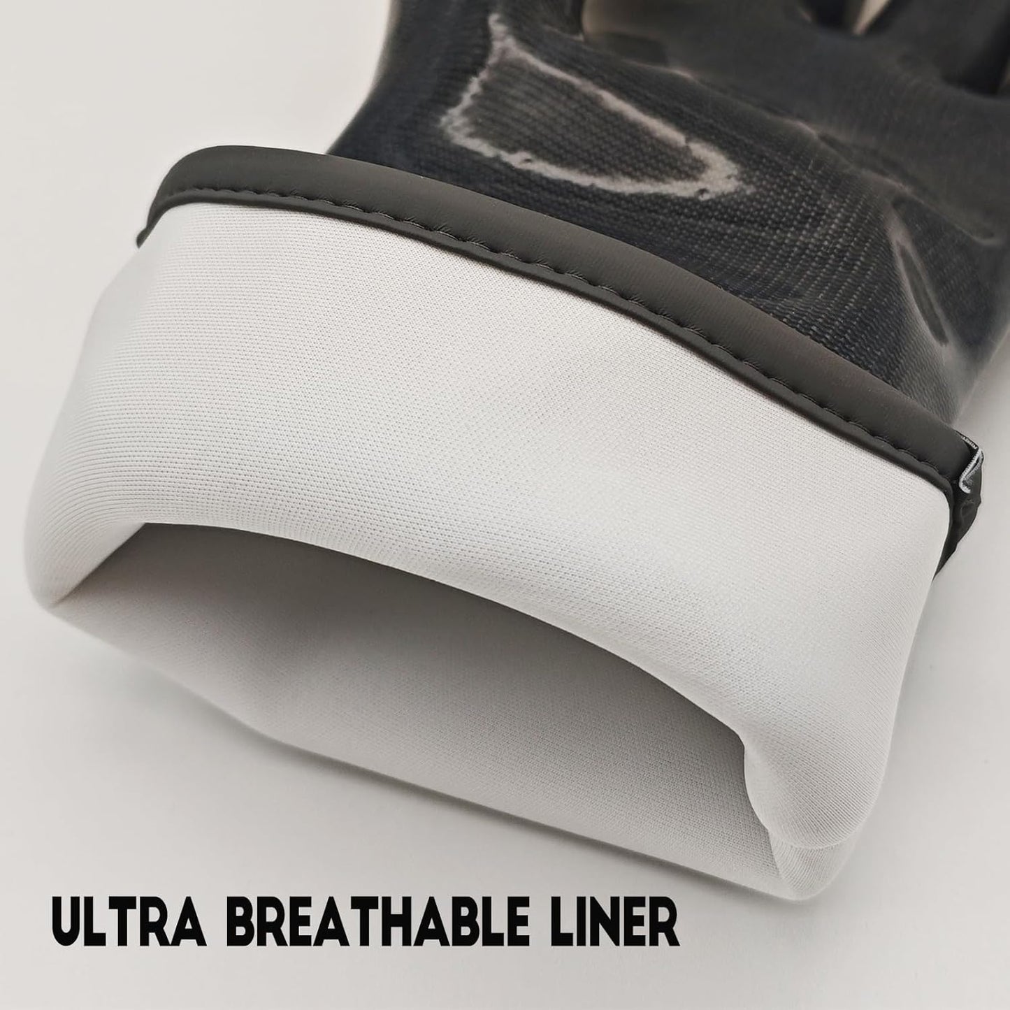 DEYAN Silicone BBQ & Oven Gloves - Food Grade, Heat Resistant Waterproof & Oil Proof Gloves for Grilling, Baking, Frying, Cooking - Long Sleeve & Non-Slip Grip, 1 Pair(Black, 8/M)