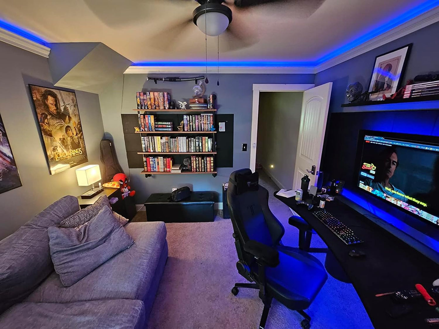 Floating Bookshelf Shelves Industrial Pipe Shelving Floating Pipe Shelf with Wood Planks 48 inch Industrial Wall Shelves Rustic Hanging Bookshelf Farmhouse Kitchen Shelving