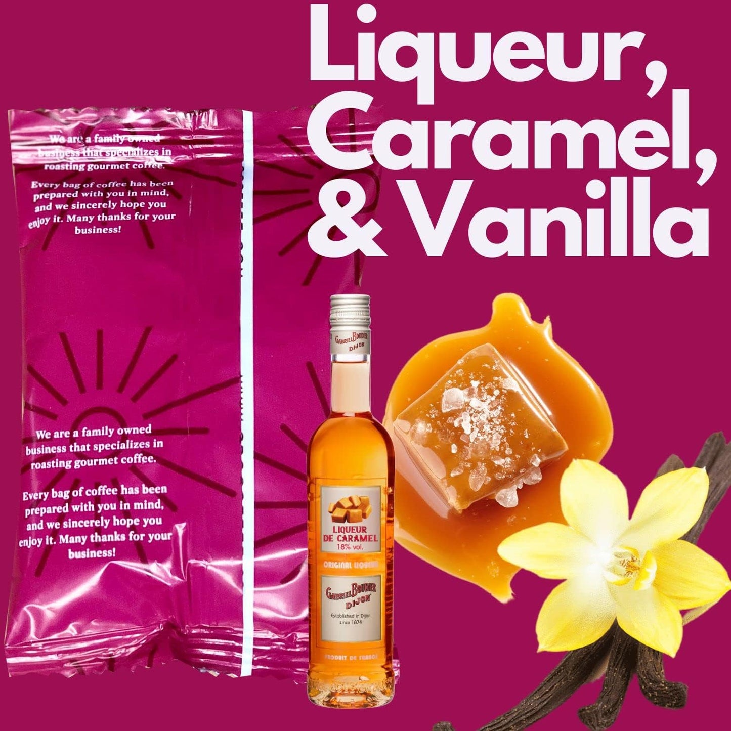 Sarasota Coffee Packs Bulk Ground Packets | Jamaican Me Crazy Flavored | Gourmet Assorted Gift Sampler | Low Acid Mold Free Individual Pouches for 12 Cup Coffee Maker | 1.75 Oz Bags, 100 Count