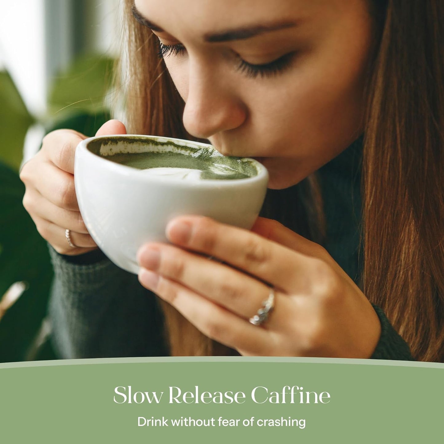 Kroma’s Beauty Matcha Latte Powder 0.60 Oz, 17g, 7 Servings – Collagen Ceremonial Grade Matcha Green Tea with Protein for Glowing Skin & Hair Support w/ Bovine Collagen, Ginger & Turmeric - Premium Matcha Powder w/ Adaptogenic Mushrooms