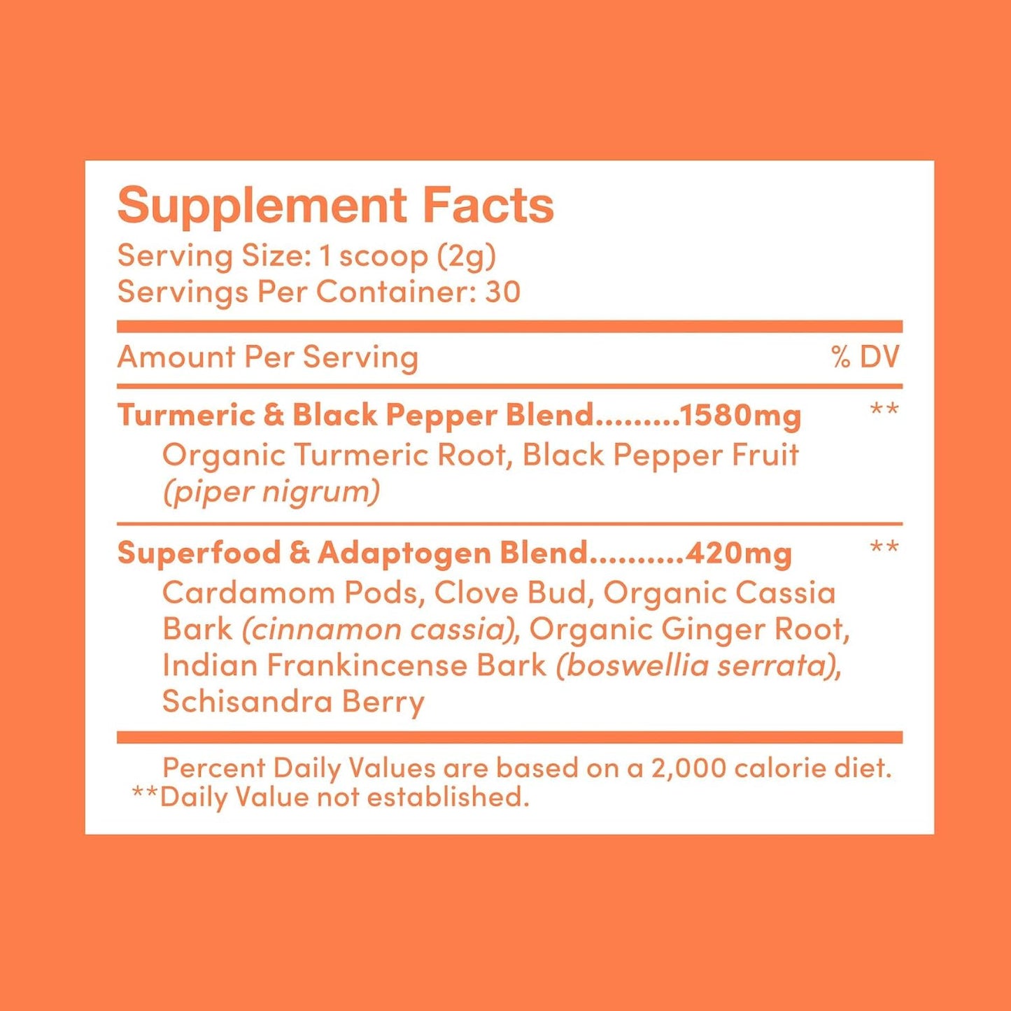 Best Turmeric Golden Milk Organic Turmeric Powder, Cinnamon Ginger & Black Pepper Maximum Absorption, Joint Pain, Gut Health, Sugar-Free, Vegan, Keto (30 Servings)
