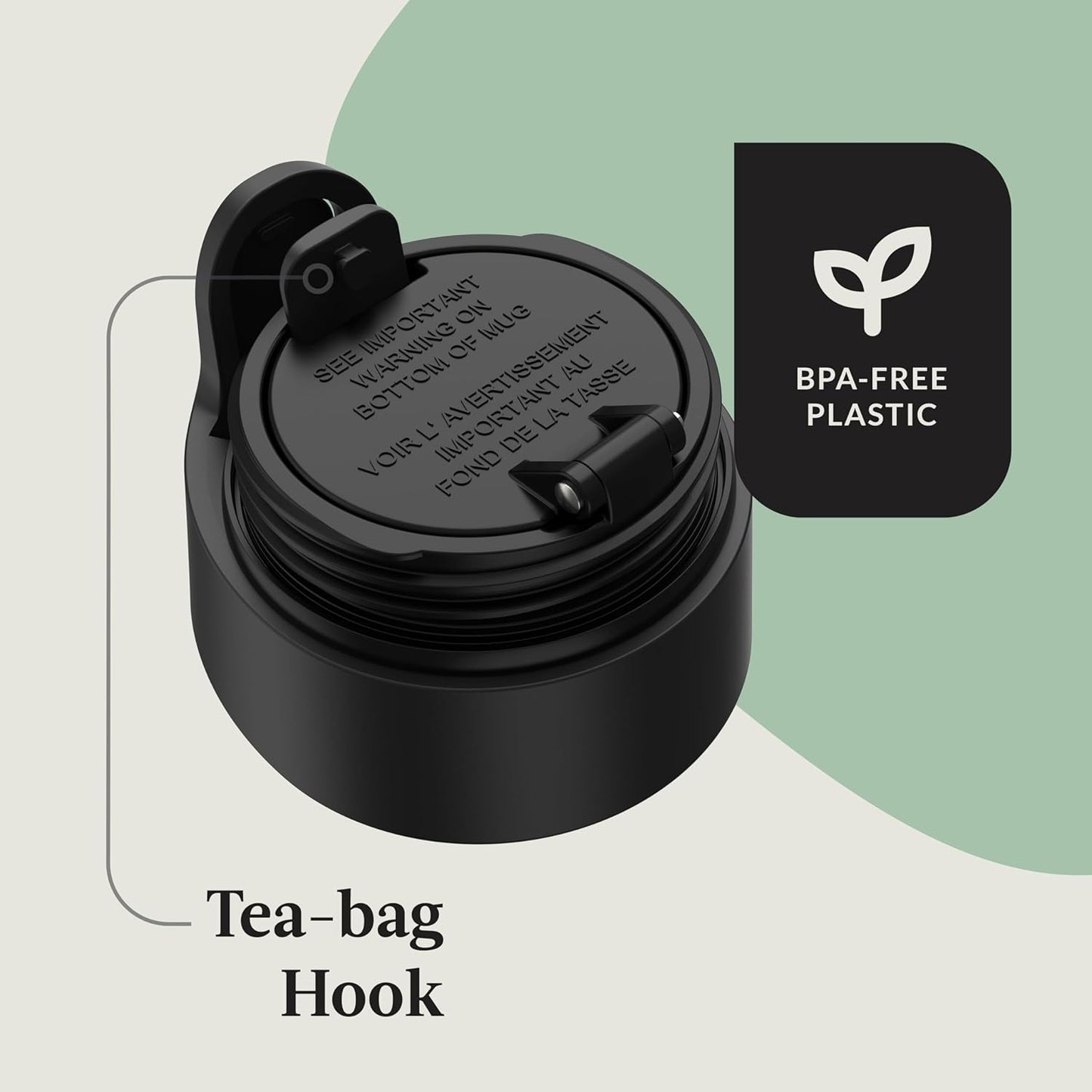 Contigo AUTOSEAL West Loop Vacuum-Insulated Stainless Steel Travel Mug with Easy-Clean Lid 24 oz Crystal Agave