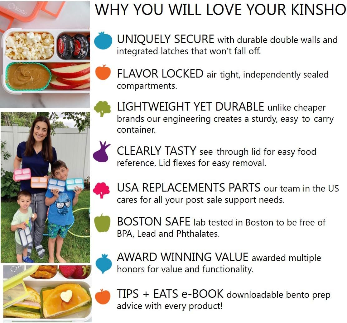 Kids Glitter Snack Container - Mini Bento Lunch-Box, Small Leakproof Container Boxes for Toddlers Girls Snacks Lunches, 3 Compartment - School Daycare Portion Containers, Pink Purple Sparkle Set of 2