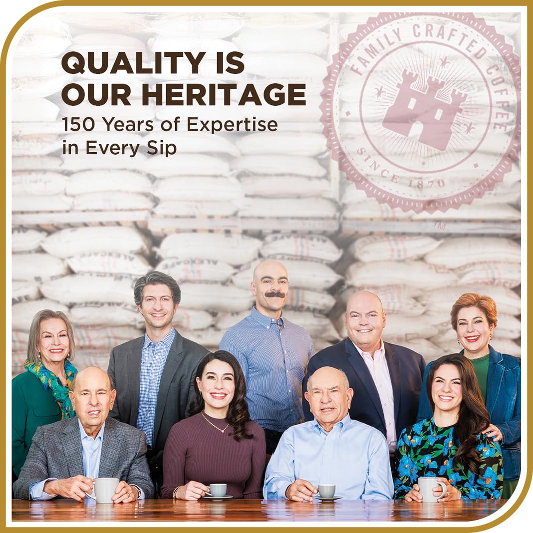 Don Francisco's Colombia Coffee - 24 K-Cup Compatible Single-Serve Pods - 100% Arabica - Recyclable through TerraCycle - Floral Aroma with Winey Notes - Compatible with Keurig Brewers