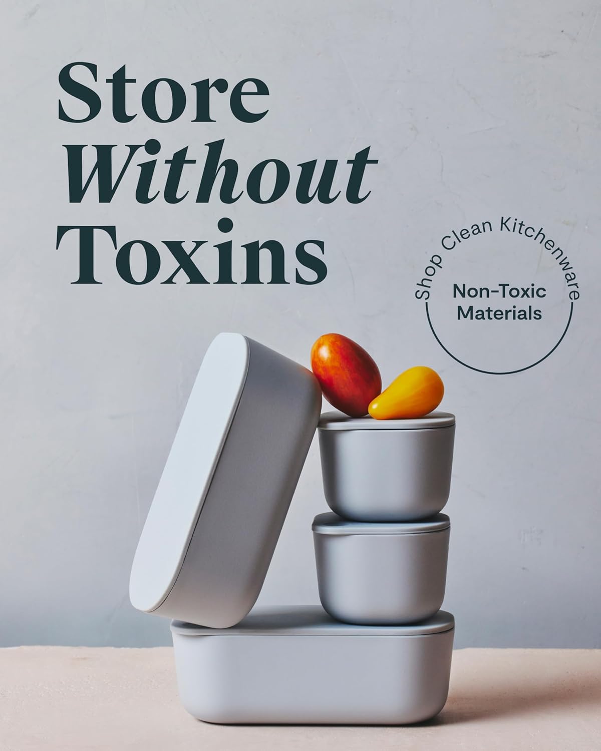 Caraway 4pc Dot Inserts - Dash Ramekins w/Lid - Easy to Store, Non Toxic - Perfect for Sauces, Garnish, & Small Snack or Sides