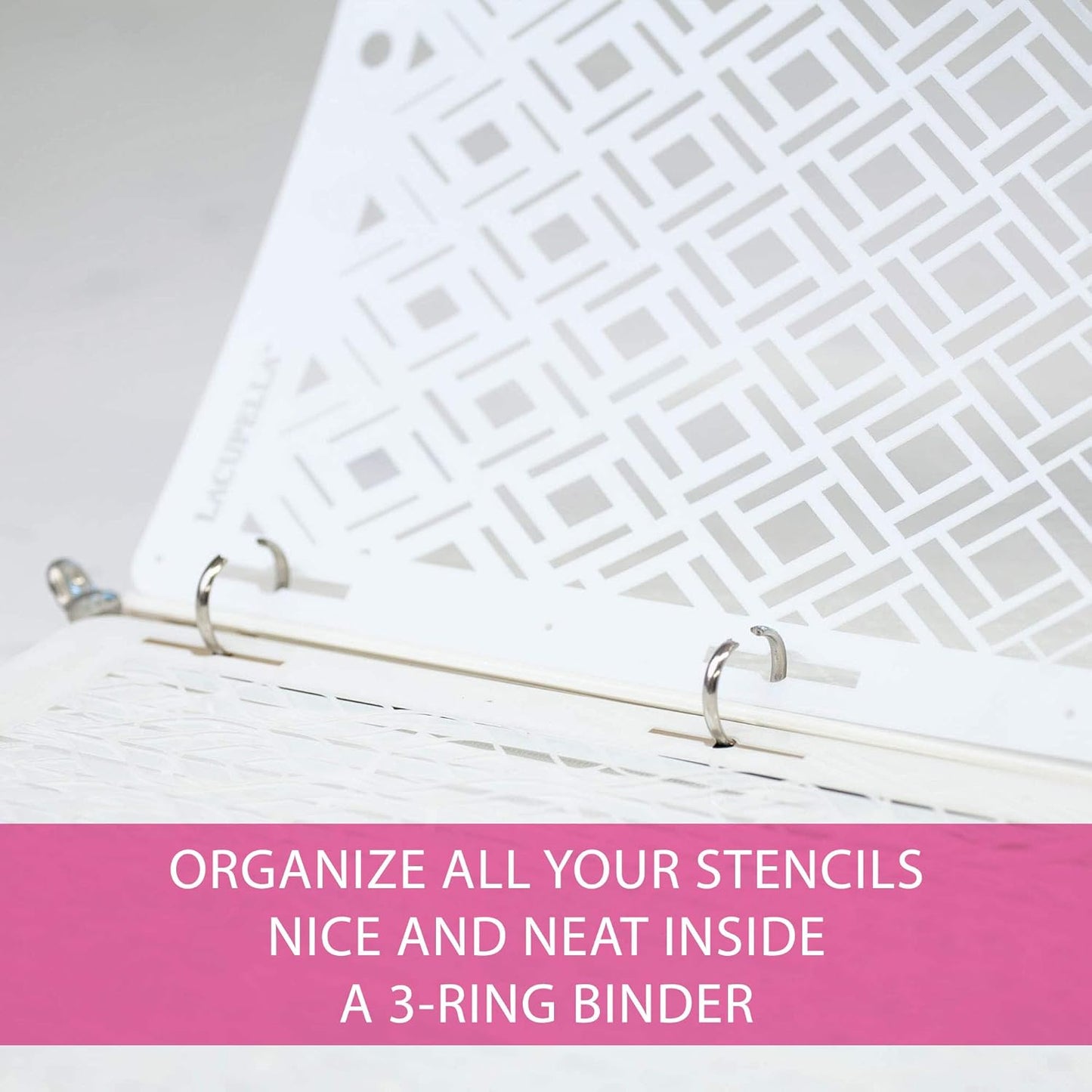 Large Cake and Baking Decorating Stencil (Gemma)